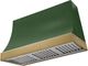 AGA Marquee 48" Cornwall Green Wall Mounted Range Hood  with Antique Brass Trim-0