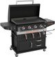 Blackstone® 4-Burner Black Freestanding Liquid Propane Gas Grill-0