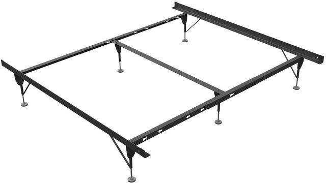 Rize Home Universal Twin/Full/Queen/California King/King Bed Frame with Threaded Glides and 6 Legs-1