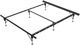 Rize Home Universal Twin/Full/Queen/California King/King Bed Frame with Threaded Glides and 6 Legs-1