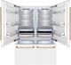 ZLINE Autograph Edition 60" 32.2 Cu. Ft. White Matte Built-In French Door Refrigerator-1