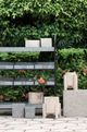 A & B Home Antique Gray Four-Tier Metal Outdoor Shelf-2