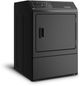 Huebsch® 7 Cu. Ft. Matte Black Electric Dryer with Over-Dry Protection-2
