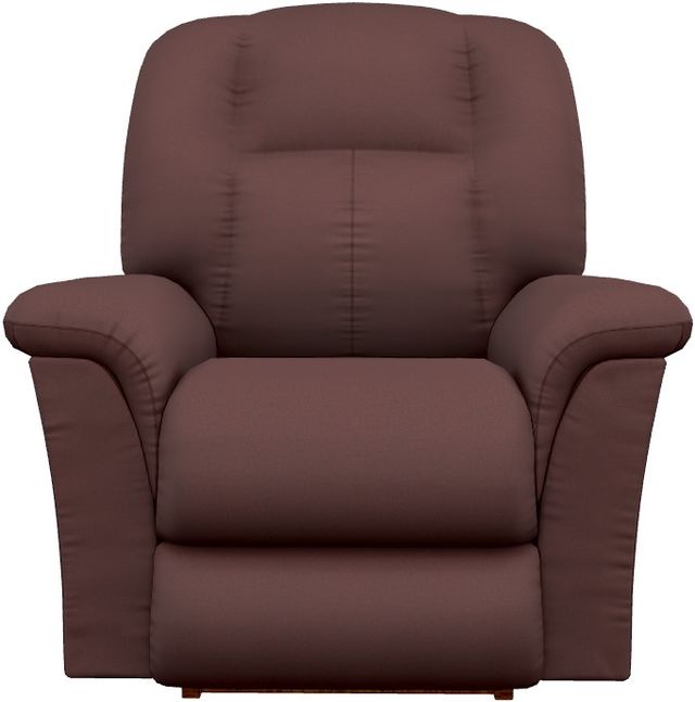 La-Z-Boy® Jasper Garnet Power Rocking Recliner with Headrest and Lumbar-1