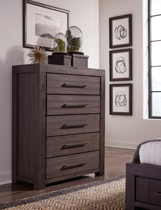 Modus Furniture Heath Basalt Gray Chest-1