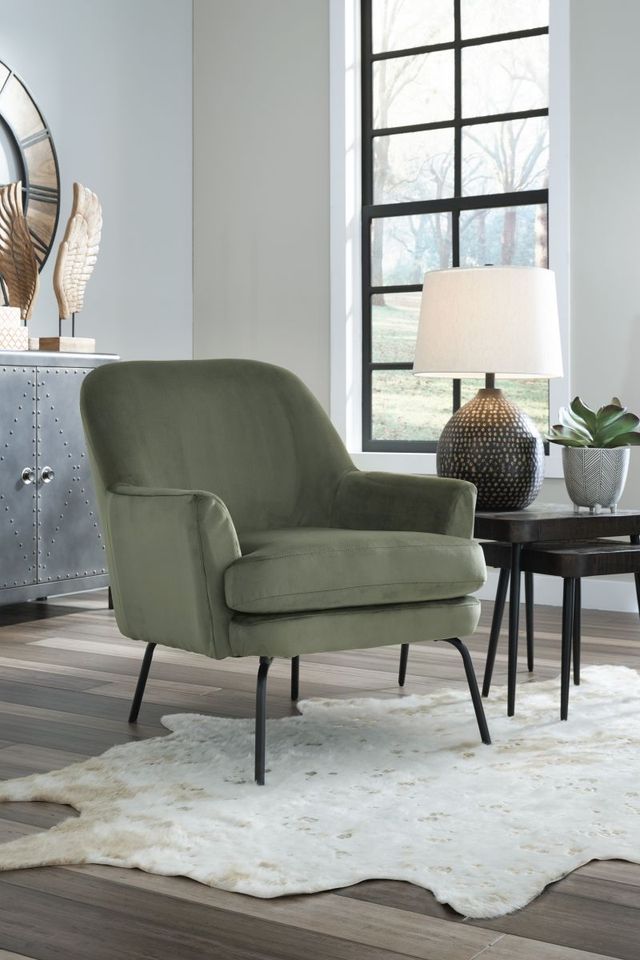 Signature Design by Ashley® Dericka Moss Accent Chair-4