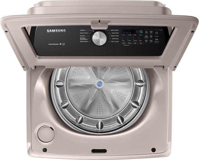 Samsung 5.0 Cu. Ft. Champagne Top Load Washer-1