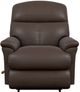 La-Z-Boy® Reed Walnut Leather Manual Wall Recliner-1