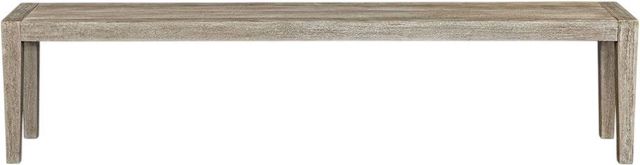 Uttermost® Kirkham Wheat Wooden Outdoor Bench-3