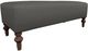 Best® Home Furnishings Customizable Ryker Bench with Dark Walnut Legs-0