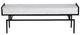 Crestview Collection Zara Black/White Bench-2