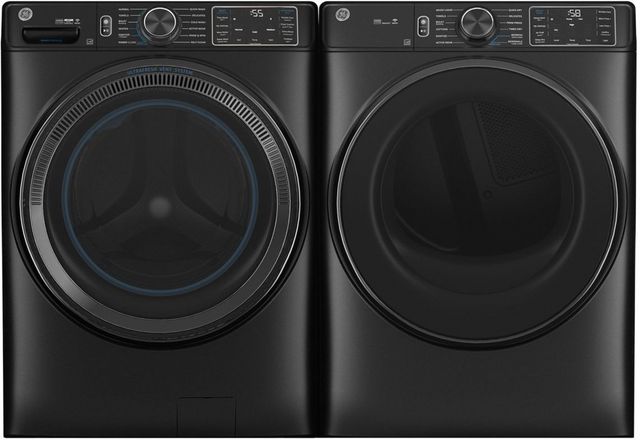 GE® Carbon Graphite Front Load Laundry Pair