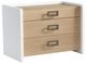 Bernhardt Modulum Adobe/Sahara 3-Drawer Nightstand-0
