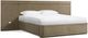 Riverside Furniture Pasadena Casual Taupe Queen Panel Bed with Pier-0