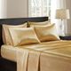 Olliix by Madison Park Essentials Gold 2 Pack of King Satin Pillow Case-1