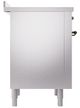Ilve® Nostalgie II Noblesse 36'' Stainless Steel Pro Style Induction Range with Burnished Trim-2