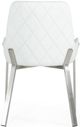 VIG Furniture Modrest Ganon Stainless Steel/White Dining Chair-4
