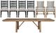 Signature Design by Ashley® Ridgester 7-Piece Beige/Black/Light Brown Dining Set-0