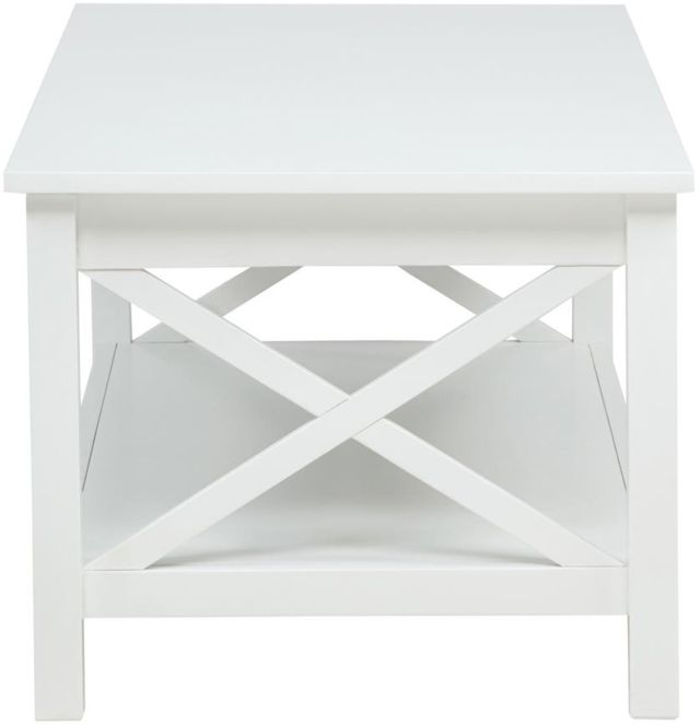 Coaster® Skyview White Rectangular Lift Top Coffee Table-3
