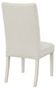 Fairfield® Customizable Entree Dining Concave Tall Back Dining Chair with Linen Legs and Buttons-3