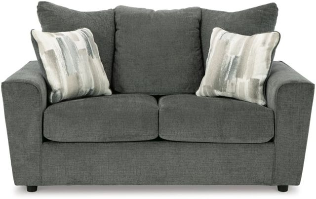 Signature Design by Ashley® Stairatt Gravel Loveseat-1
