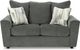 Signature Design by Ashley® Stairatt Gravel Loveseat-1