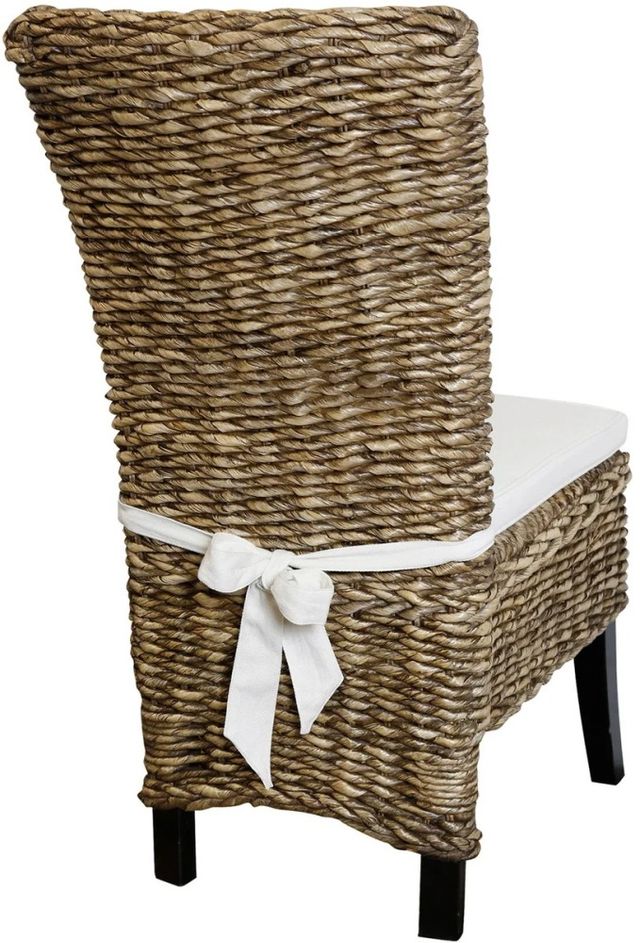 Harp & Finial® Raegan Black/Natural Dining Chair -3