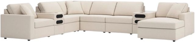 Signature Design by Ashley® Modmax 8-Piece Oyster Right-Arm Facing Sectional and Chaise with Audio Consoles-0