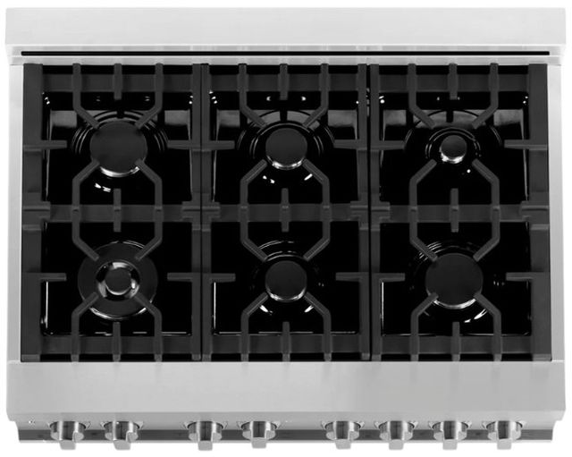 ZLINE 36" Stainless Steel Pro Style Dual Fuel Range-2