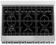 ZLINE 36" Stainless Steel Pro Style Dual Fuel Range-2