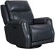 Liberty Furniture Clinton Carmel Slate Leather Swivel Glide Power Recliner with Power Headrest and Power Lumbar-0