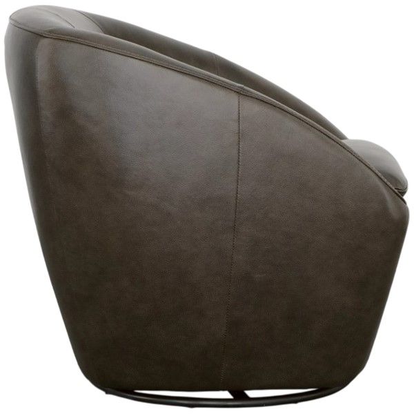 Flexsteel® Wade Carob Swivel Chair-3