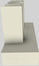 Vent-A-Hood® 54" Biscuit Contemporary Wall Mounted Range Hood-1