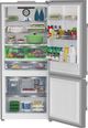 Beko 30 in. 16.1 Cu. Ft. Fingerprint Free Stainless Steel Counter Depth Bottom Freezer Refrigerator-2