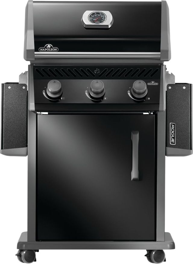 Napoleon Rogue® 425 3-Burner Black Freestanding Liquid Propane Grill-1