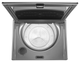 Whirlpool® Cabrio® Steam High Efficiency Top Load Washer-Chrome Shadow-4