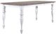 Liberty Furniture Ocean Isle 5-Piece Antique White/Weathered Pine Dining Table Set-2