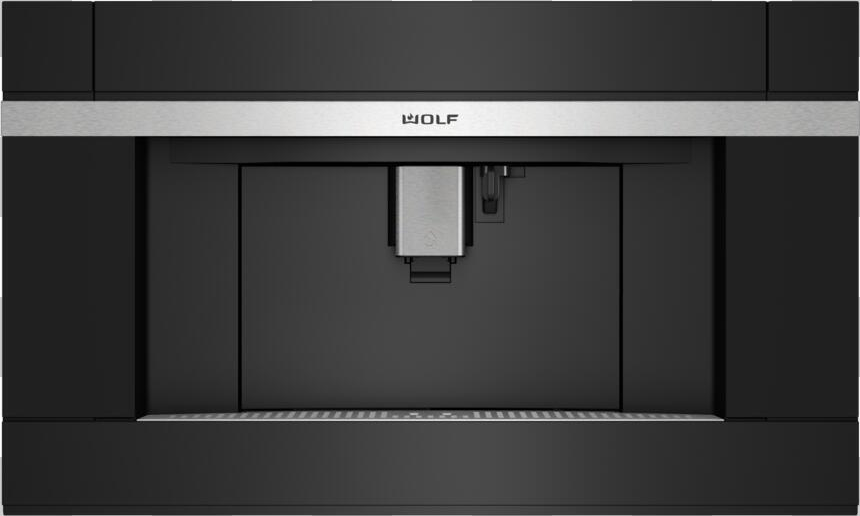 Wolf® M Series Contemporary 30" Black Glass Coffee System