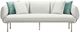TOV Furniture Katti Light Gray Aluminum/Fabric Outdoor Sofa-3