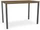 Amisco Customizable Ricard Solid Birch Bar Table with 1.63" Thick Tabletop-0