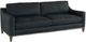 Bassett® Furniture Sanford BenchMade Nubuck Navy Leather Sofa-0