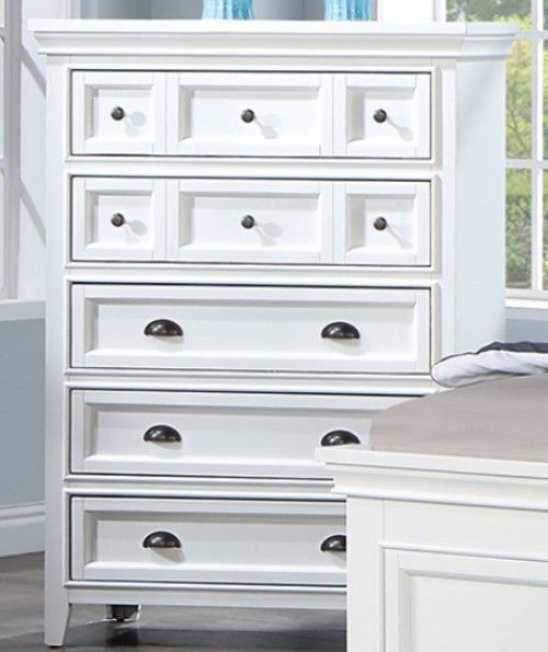 Furniture of America® Castile White Chest-0