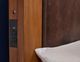 Flexsteel® Lincoln Brown/Walnut Queen Upholstered Panel Bed-5