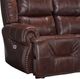 Best® Home Furnishings Customizable Genet Leather Power Reclining Space Saver® Loveseat with Tilt Headrest-1