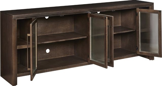 aspenhome® Tatum Espresso 84" Console with 4 Doors-1