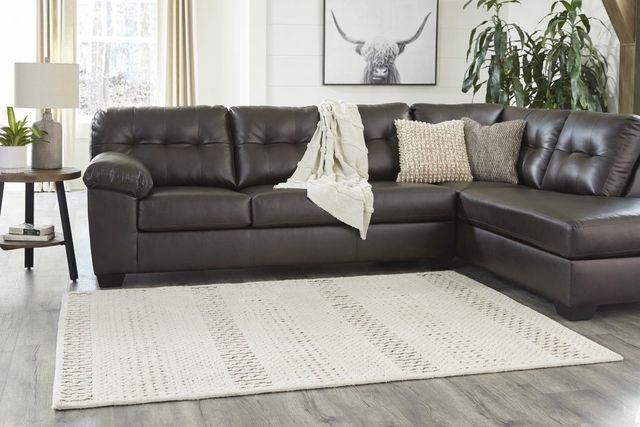 Signature Design by Ashley® Vallcherr Brown/Ivory 8'x10' Large Area Rug-3