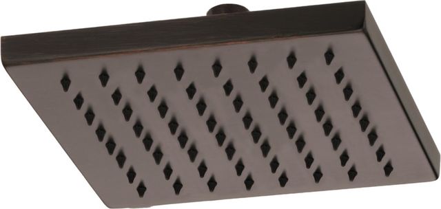 Brizo Essential™  Venetian Bronze® 8" Linear Square Single-Function Raincan Shower Head-0