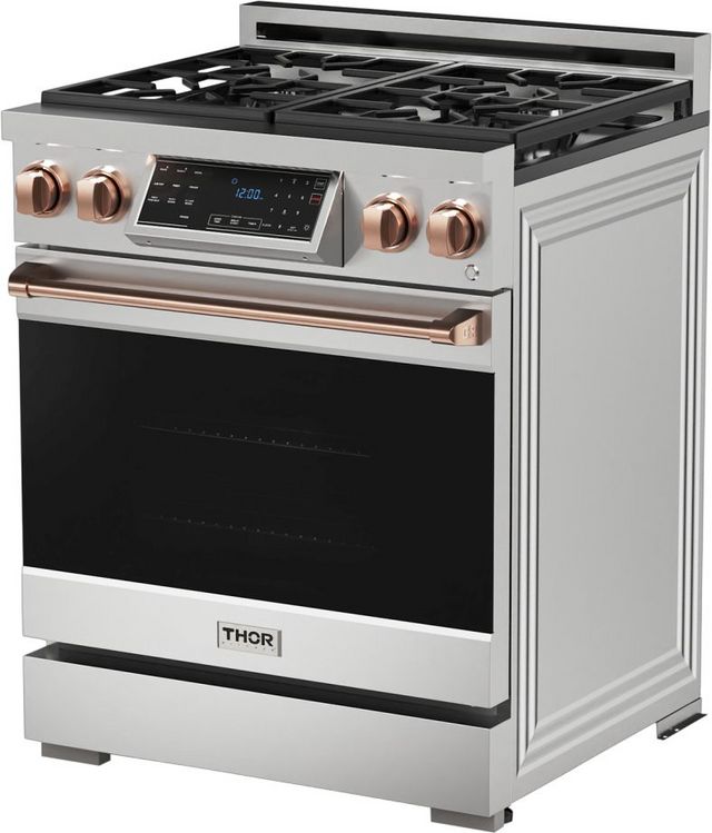 Thor Kitchen® Gordon Ramsay Series 30" Stainless Steel Pro Style Gas Range-2