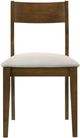 Coaster® Almonte Beige/Dark Brown Dining Side Chair-1