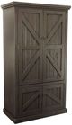 American Heartland Manufacturing Rustic Double Door Armoire-0